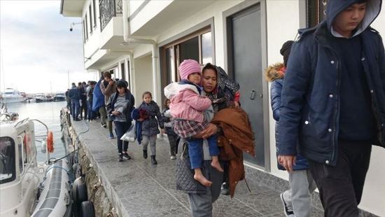 ضبط 108مهاجرين غير نظاميين غربي تركيا