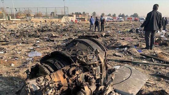 مقتل جميع ركاب الطائرة الأوكرانية إثر تحطمها في طهران
