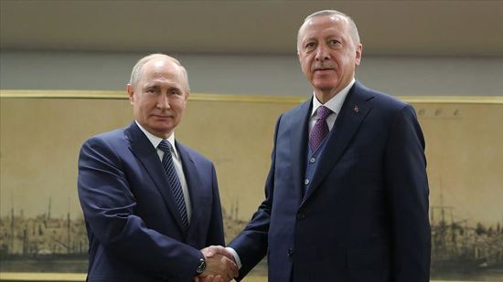 لقاء يجمع الرئيس التركي بنظيره الروسي في إسطنبول
