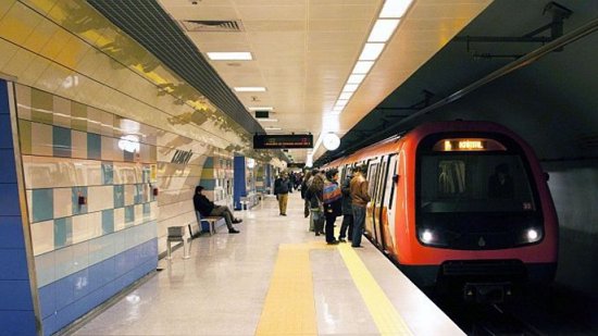 إخلاء محطة مترو بوس "سوغوتلو تشيشمه" في إسطنبول