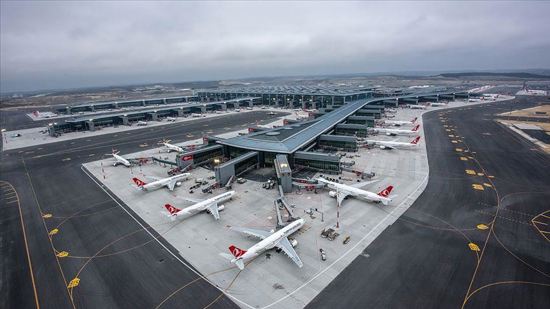 أكثر من 104 ملايين مسافر يستخدمون مطارات إسطنبول خلال 2019