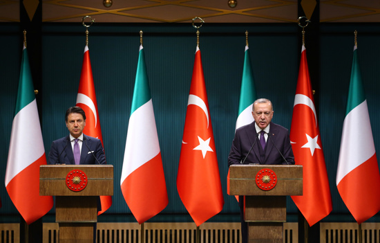 أردوغان: نستهدف رفع التبادل التجاري مع إيطاليا لـ30 مليار دولار