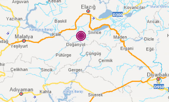 زلزال جديد في "ألازيغ" تتبعه 4 هزات ارتدادية خلال 15 دقيقة