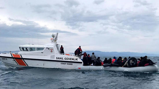 خفر السواحل التركي يضبط 760 مهاجر غير شرعي خلال يناير 2020
