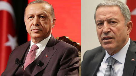 أردوغان يستدعي وزير دفاعه على عجل