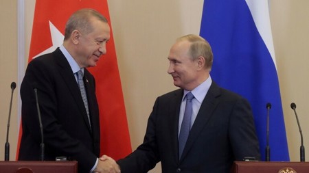 ​​​​​​​الكرملين : بوتين وأردوغان يبحثان وضع إدلب هاتفياً اليوم