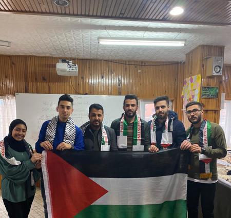 انجاز وحدة طلابية فلسطينية في مدينة تركية جديدة