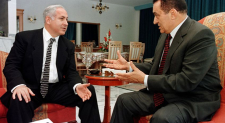 ​​​​​​​نتنياهو حزين على وفاة مبارك : كان صديقاً شخصياً لي