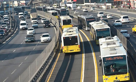 زيادة بنسبة 8.15 في المائة في وسائل النقل العام في اسطنبول
