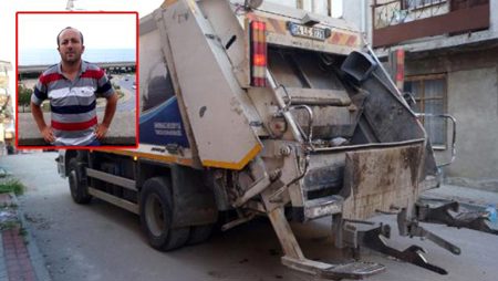 ​​​​​​​وفاة عامل نظافة تحت عجلات شاحنة القمامة في بورصة