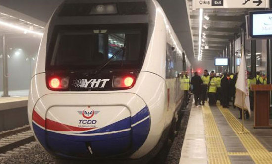 انطلاق خدمات القطارات فائقة السرعة في 28 مايو في تركيا