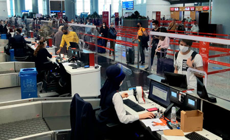 انطلاق الرحلات الدولية من مطار إسطنبول