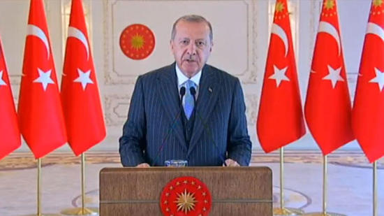أردوغان : نهدف لجعل اسطنبول مركزاً للتمويل الإسلامي