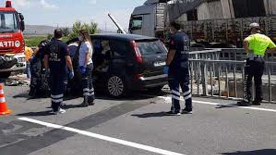 مصرع سائق  تركي في حادث مأساوي بقيصري
