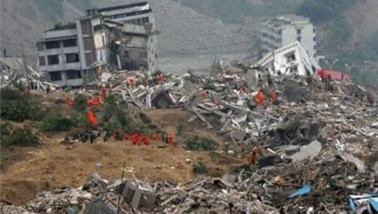 زلزال يضرب الصين 