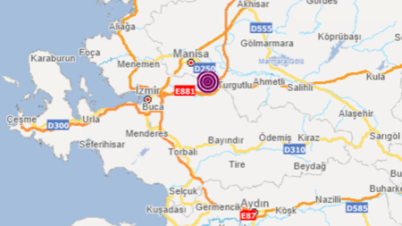 زلزال بقوة 3.5 في مانيسا غرب تركيا