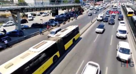 حادث صعب لحافلة عامة في بيلكدوزو