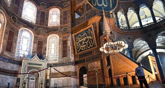 تركيا تحسم اليوم مسألة تحويل متحف "آيا صوفيا" إلى مسجد