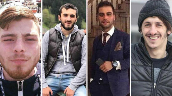 نهاية مأساوية لأربعة أصدقاء في تركيا