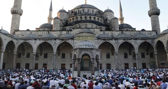 مواعيد صلاة عيد الأضحى في الولايات التركية