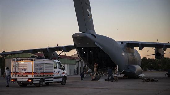  طائرة عسكرية تركية تصل مطار بيروت