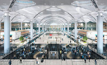 إجراء اختبار فيروس كورونا لــ 30 ألف مسافر في مطار اسطنبول
