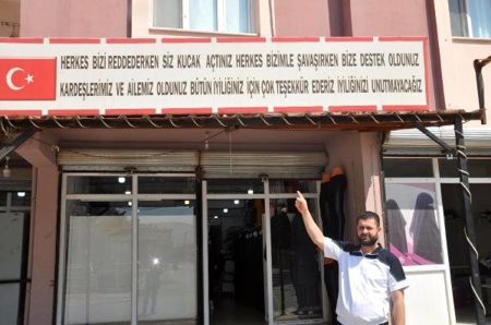 هاتاي : لاجئ سوري يشكر تركيا بطريقته الخاصة