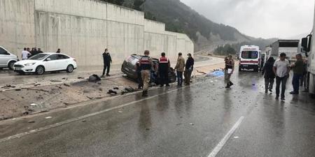 حادث سير مروع شمالي تركيا يسفر عن قتلى وجرحى