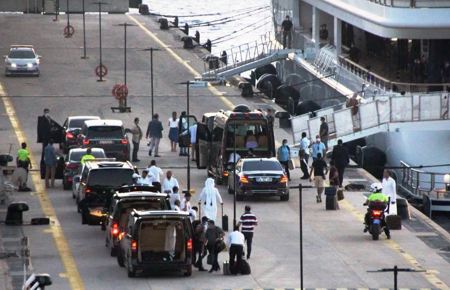 شقيق أمير قطر يصل إلى بودروم مع 180 موظفاً و500 حقيبة
