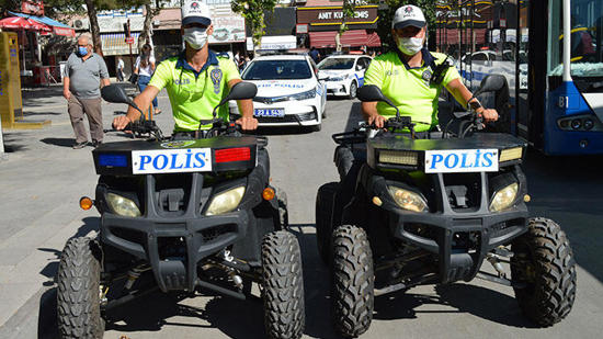 صور : عربات شرطة المرور التركية الجديدة