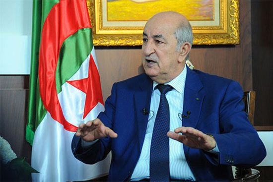 الرئيس الجزائري: فلسطين قضية مقدسة..ولن نهرول للتطبيع