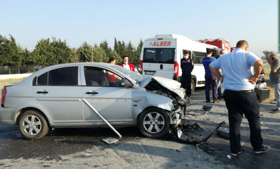 إصابة 7 أشخاص في حادث سير مروع في اسطنبول