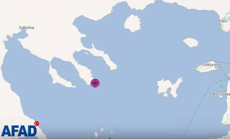 زلزال بقوة 4.4 درجة في بحر إيجة
