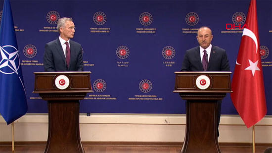 مؤتمر هام لوزير الخارجية التركي وأمين عام الناتو