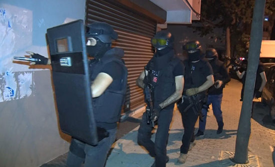 اعتقال 17 شخصا على ارتباط بتنظيم داعش بإسطنبول