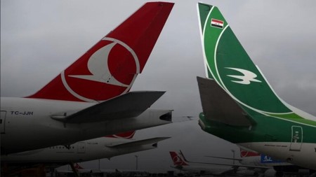 استئناف الرحلات الجوية بين العراق وتركيا