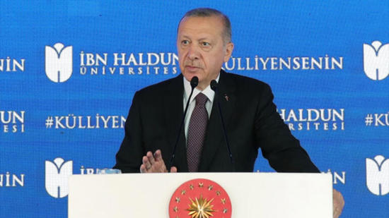 بالصور:  الرئيس التركي أردوغان.. يوجه رسالة إلى الأمة