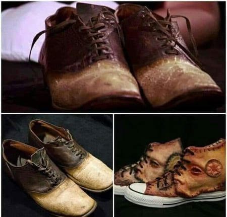 بالصور: أغرب المنتجات.. أحذية مصنوعة من جلد البشر