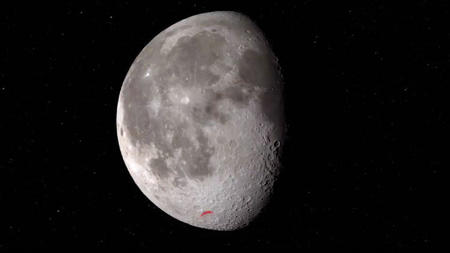 ناسا تعلن عن اكتشاف مثير على القمر