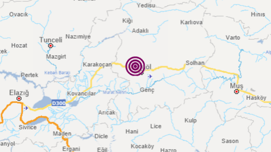 عاجل: زلزال بقوة 4.1 درجة في تركيا