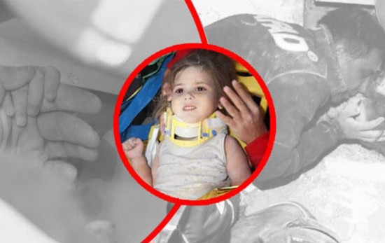 زلزال إزمير: الطفلة آيلا تتصدر الترند التركي