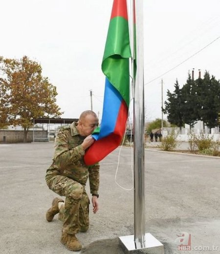 الرئيس الأذربيجاني في زيارة النصر إلى مدن إقليم قره باغ