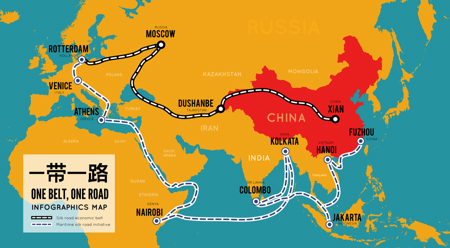 دعمًا للاستثمار العالمي.. أكبر طريق تجاري صيني يصل لعشرات الدول