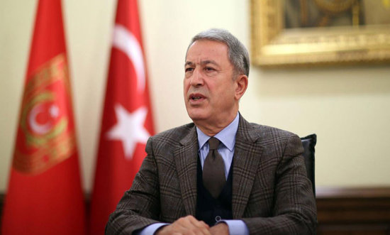 عاجل: وزير الدفاع التركي يرد بقوة للاعتداء على سفينة بلاده