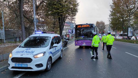 إسطنبول: عمليات التفتيش في المواصلات متواصلة.. تدابير كورونا