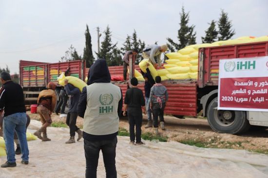 الاغاثة التركية تدعم برنامج زراعة 22680 دونم من الأراضي السورية