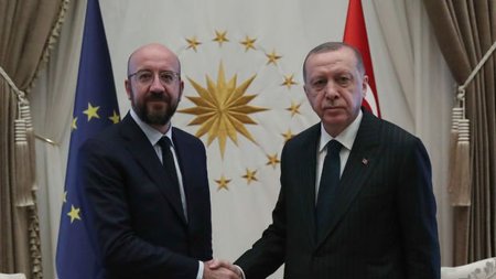 مكالمة هاتفية بين أردوغان و رئيس المجلس الأوروبي