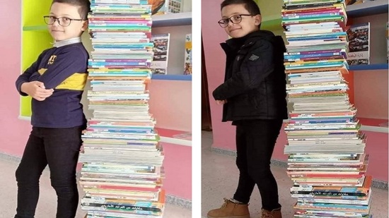 طفل جزائري الأول عربيًا والثاني عالميًا في قراءة الكتب.. في فترة وجيزة