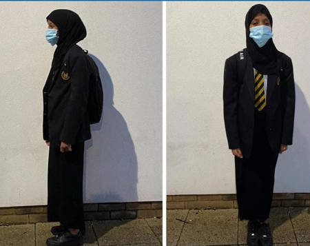مدرسة بريطانية تمنع فتاة مسلمة من الدراسة بسبب تنورتها الطويلة