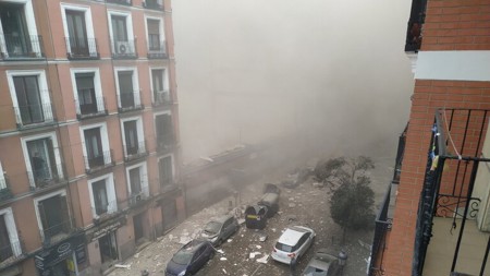 انفجار هائل يهز العاصمة الإسبانية مدريد